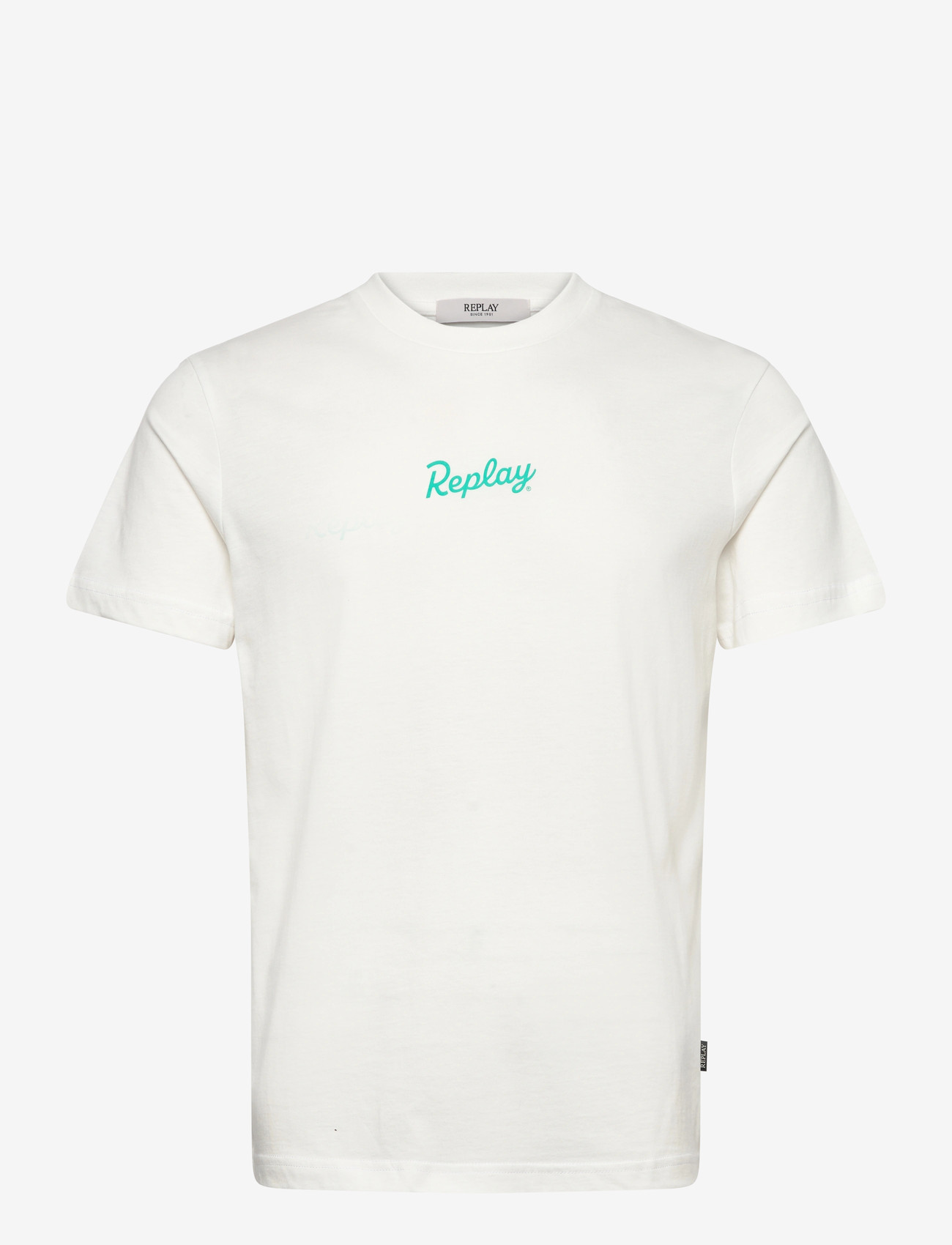 Replay - T-Shirt REGULAR - laveste priser - white - 1