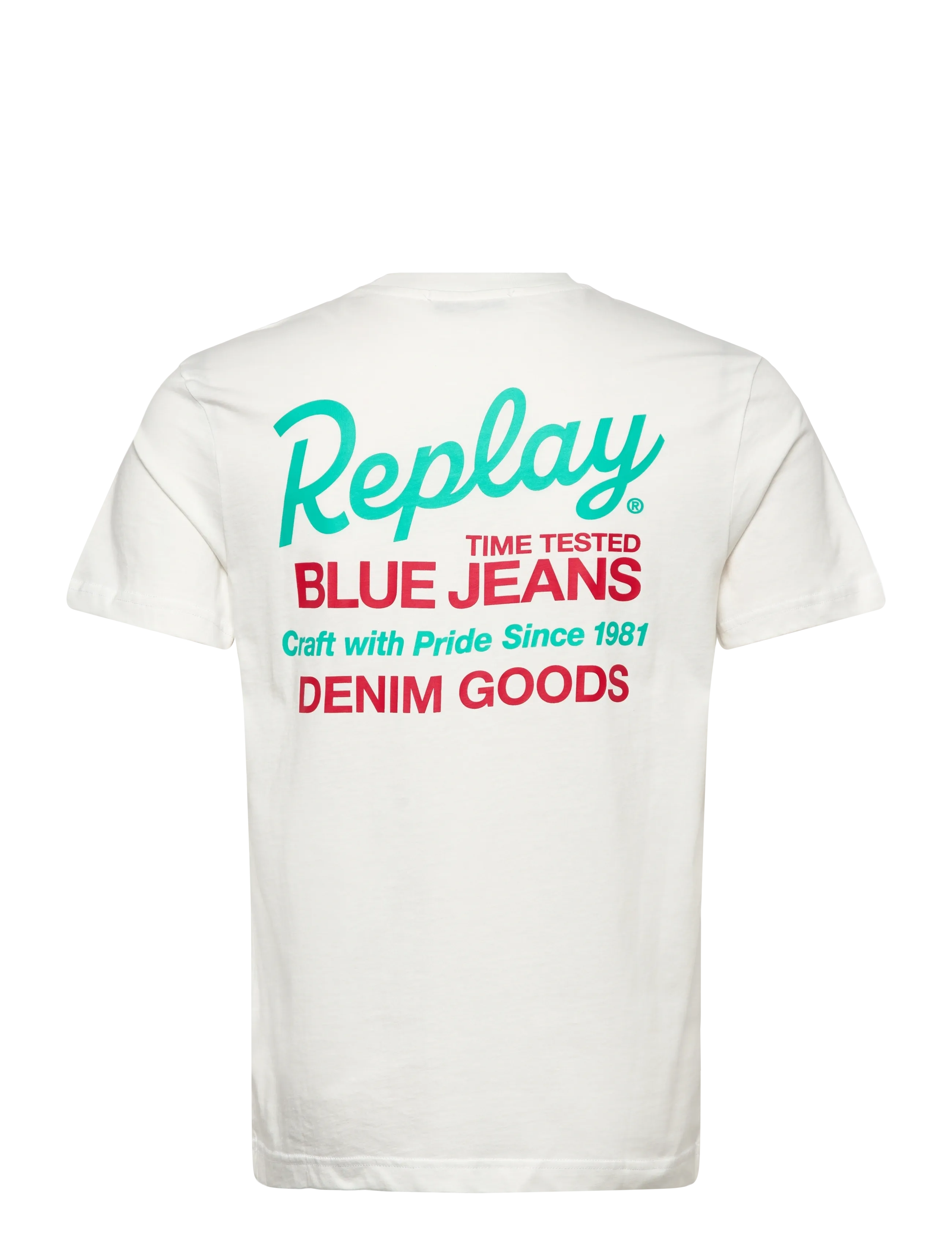 Replay - T-Shirt REGULAR - krótki rękaw - white - 2