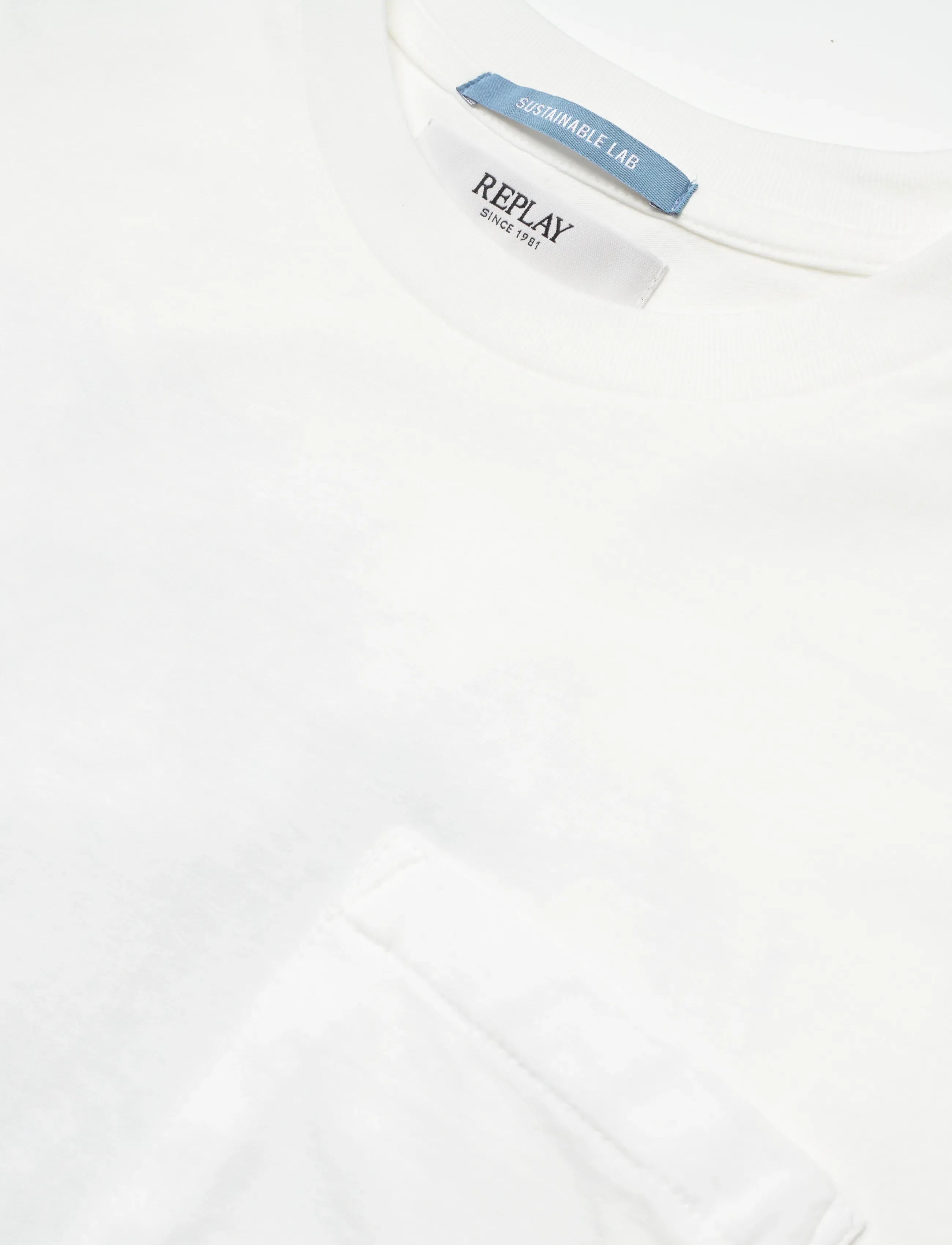 Replay - T-Shirt RELAXED - kurzärmelige - white - 4