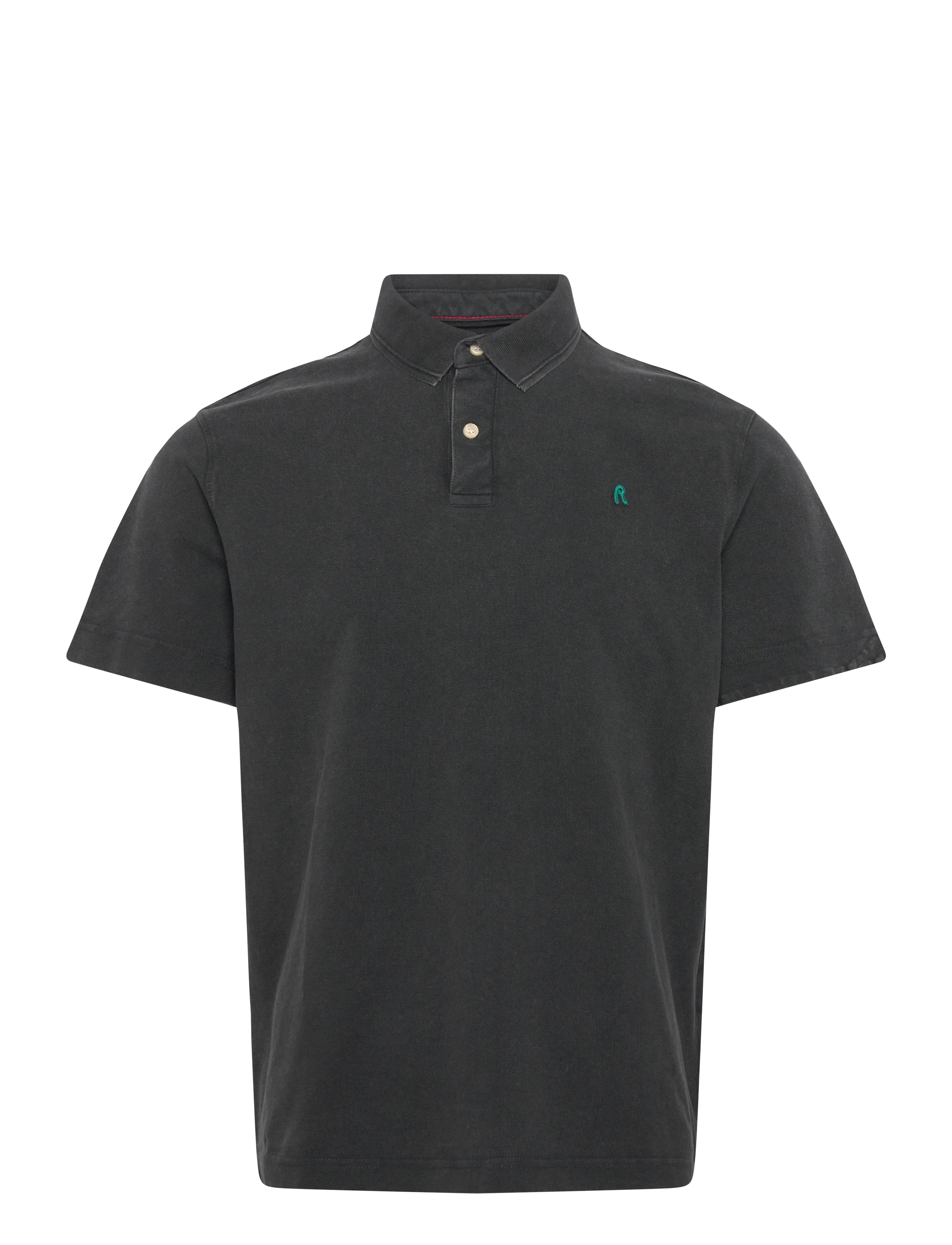 Replay Polo REGULAR - Replay Men - BLACK / black