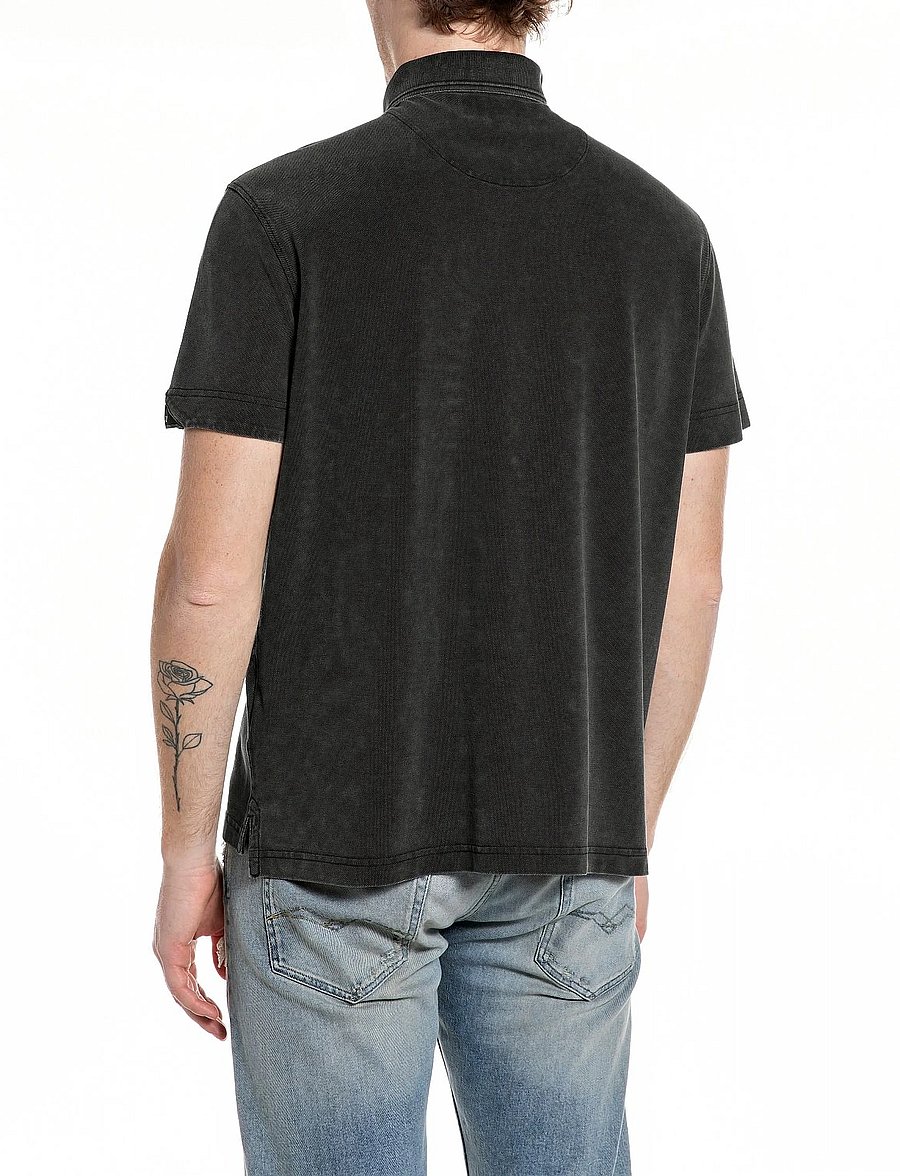 Replay - Polo REGULAR - kortärmade pikéer - black - 3