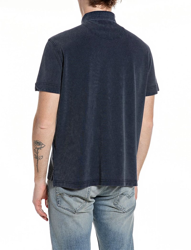 Replay - Polo REGULAR - lühikeste varrukatega polod - navy - 3