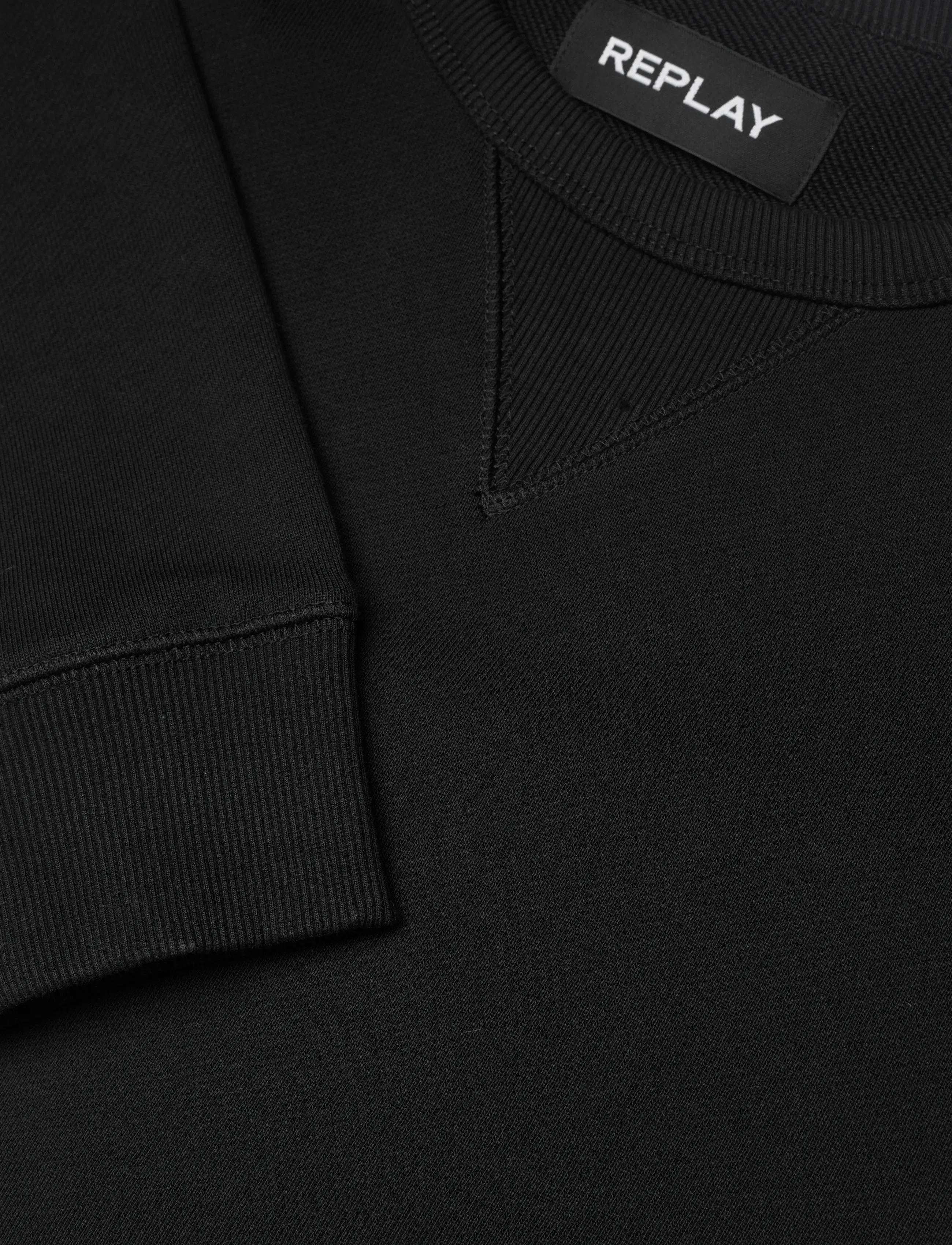 Replay - Jumper REGULAR - sweatshirts - black - 2