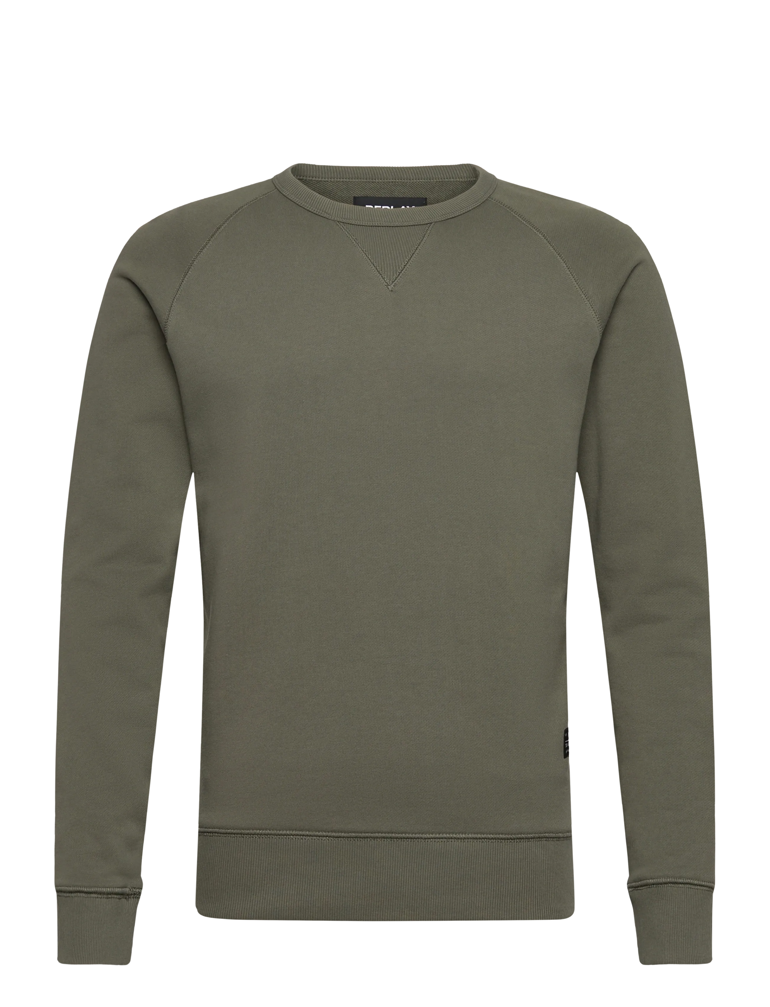 REPLAY Jumper Regular Khaki - L - Herren