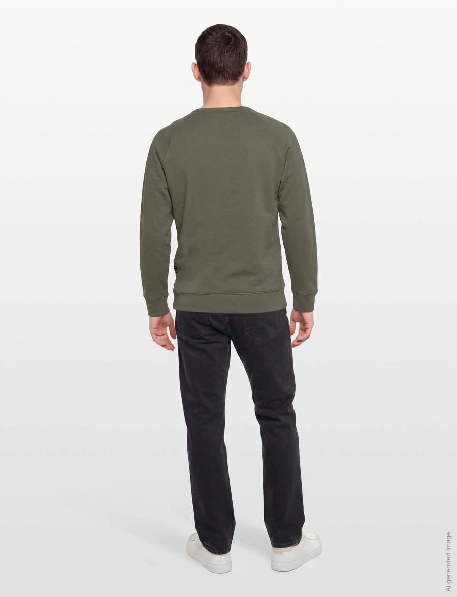 Replay - Jumper REGULAR - sweatshirts - khaki green - 4