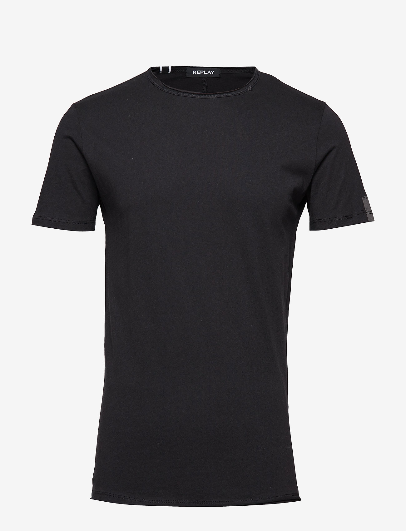 Replay - T-Shirt - basic t-shirts - black - 0