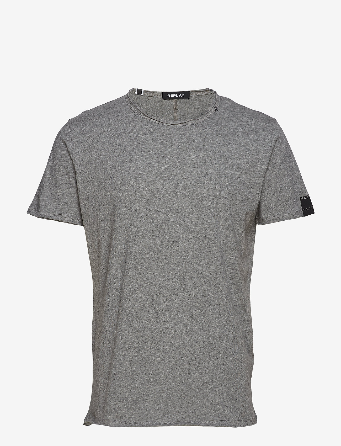 Replay - T-Shirt - dark grey melange - 1