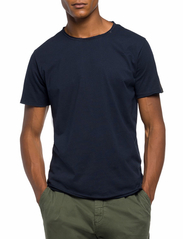 Replay - T-Shirt - basis-t-skjorter - midnight blue. - 3