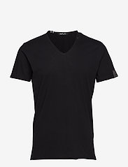 Replay - T-Shirt - kortermede t-skjorter - black - 1