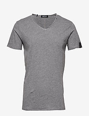 Replay - T-Shirt - alhaisimmat hinnat - dark grey melange - 0