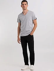 Replay - T-Shirt - basic t-shirts - dark grey melange - 3