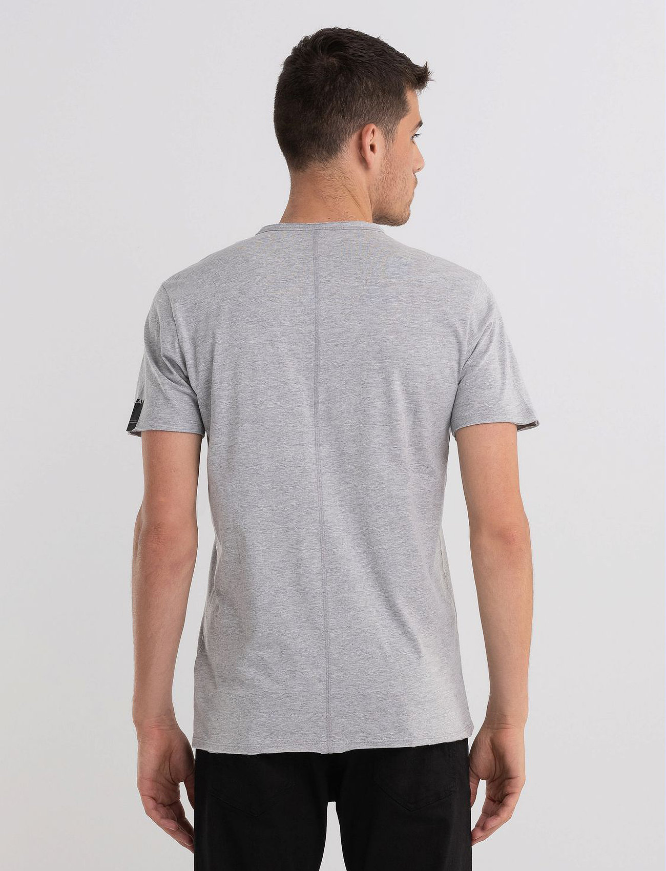 Replay - T-Shirt 0 - dark grey melange - 4