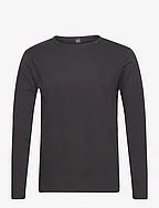 Long-sleeved t-shirt REGULAR - BLACK
