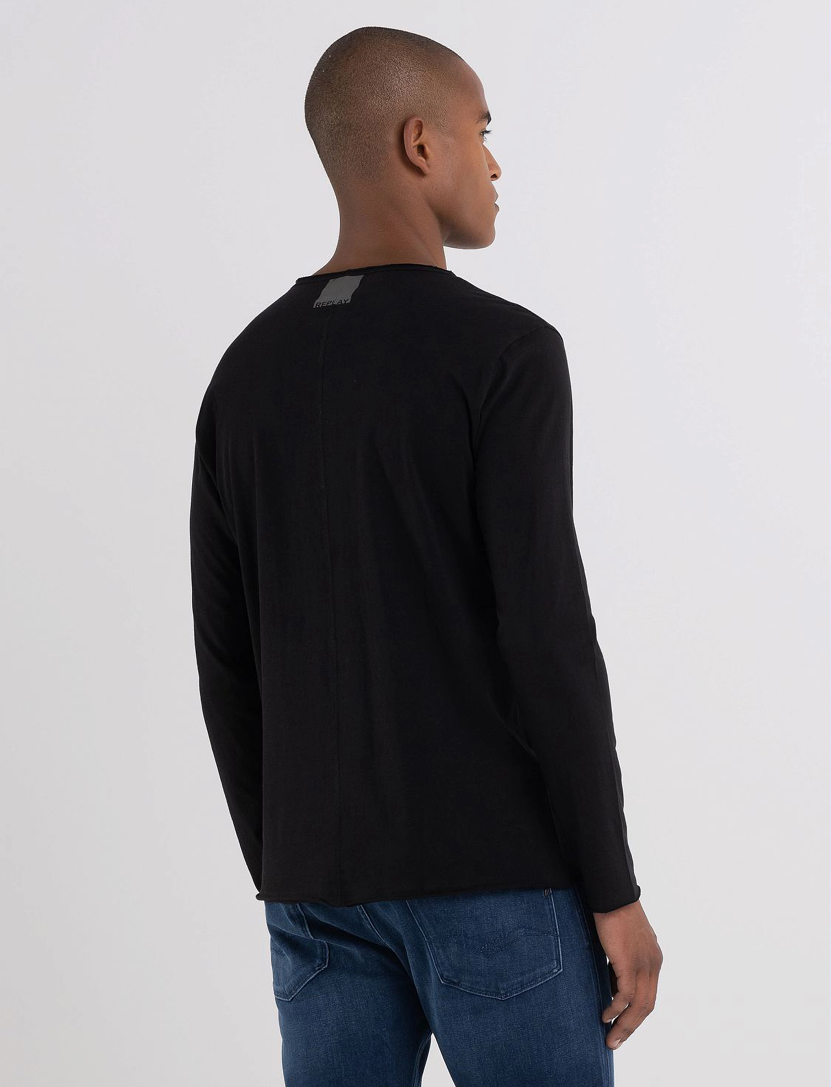 Replay - Long-sleeved t-shirt REGULAR - black - 3