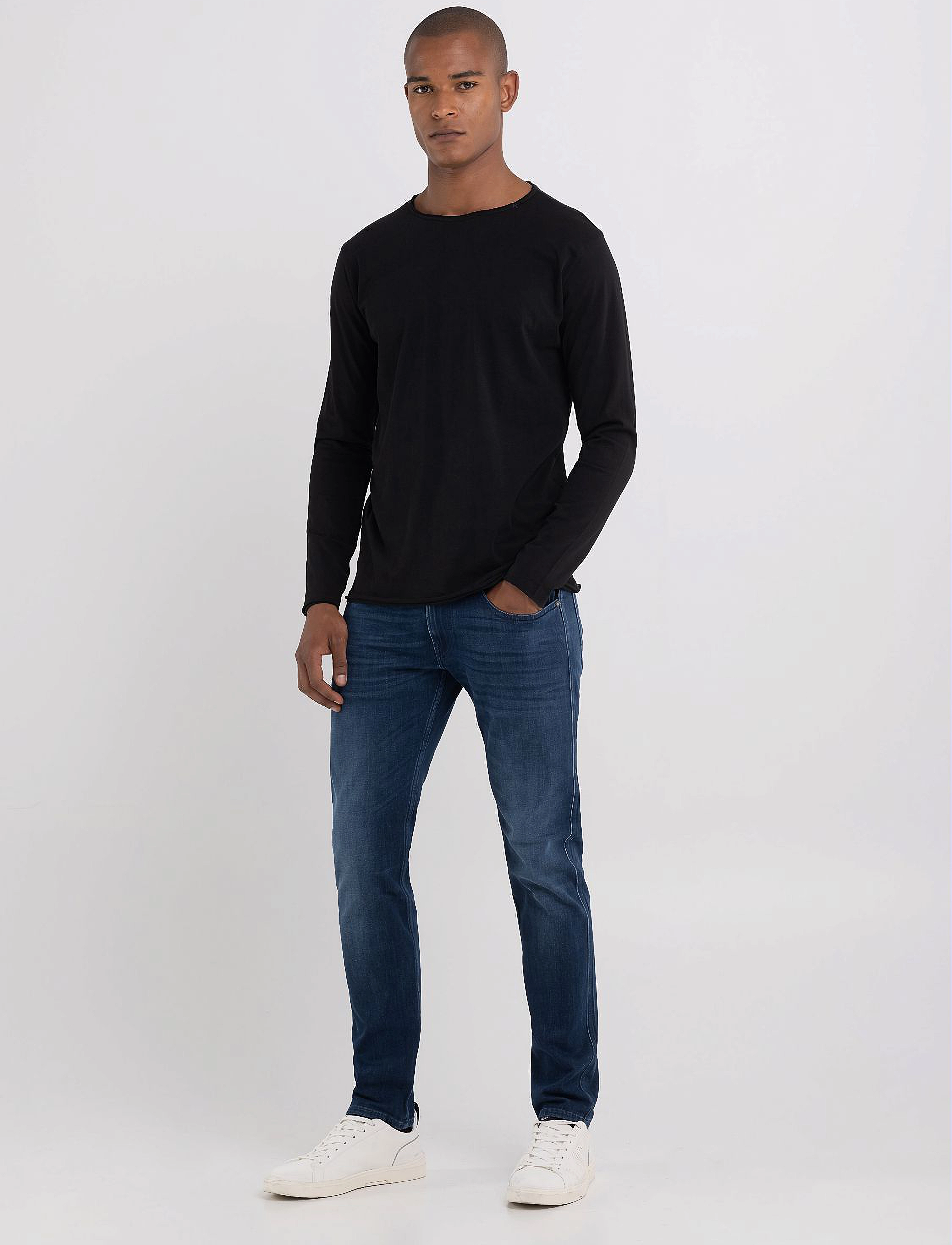 Replay - Long-sleeved t-shirt REGULAR - black - 4