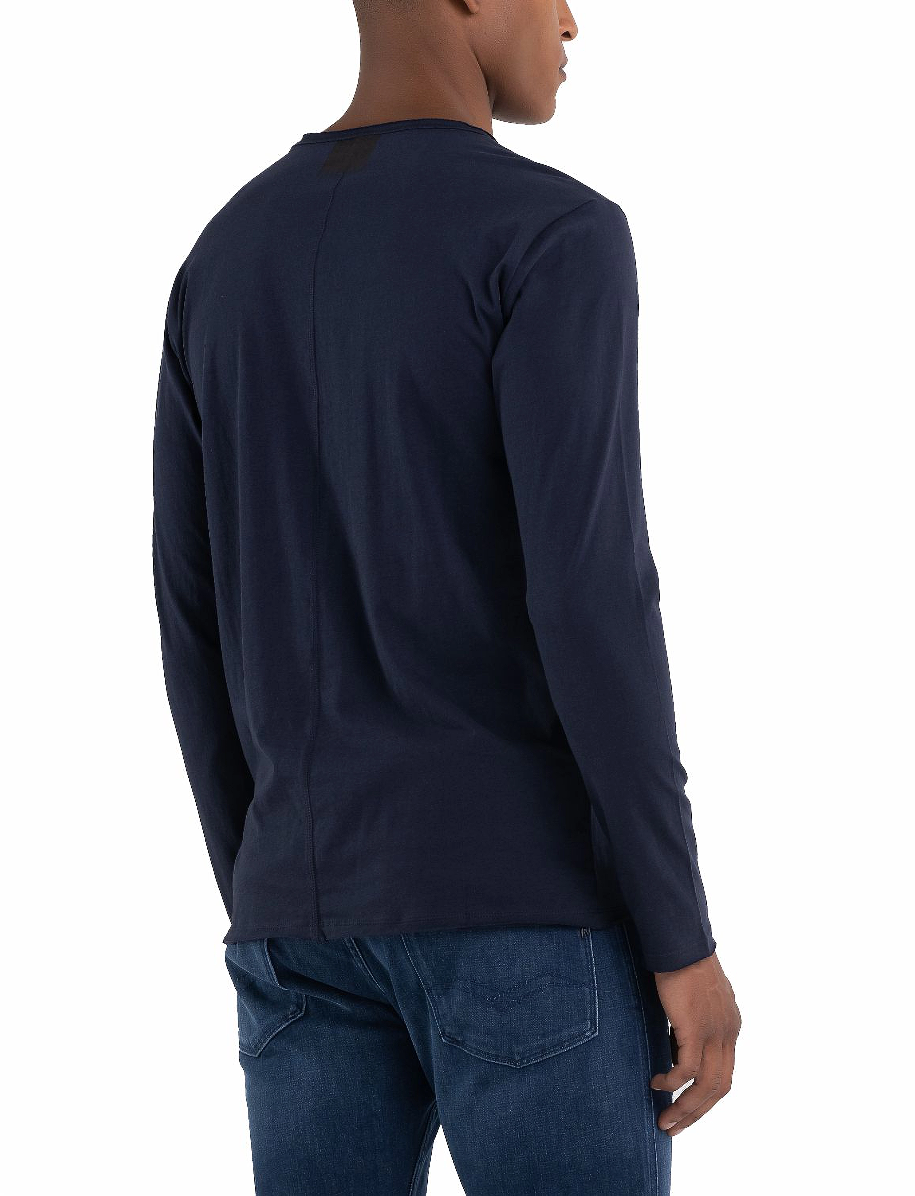 Replay - Long-sleeved t-shirt REGULAR - midnight blue. - 3