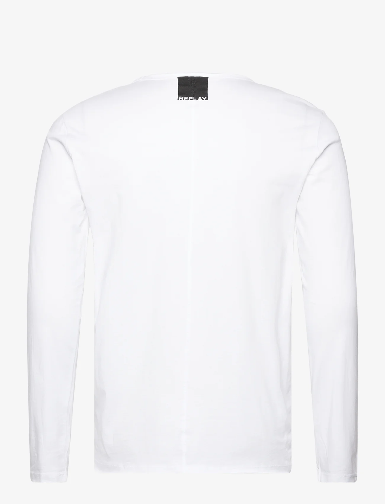Replay - Long-sleeved t-shirt REGULAR - madalaimad hinnad - white - 1