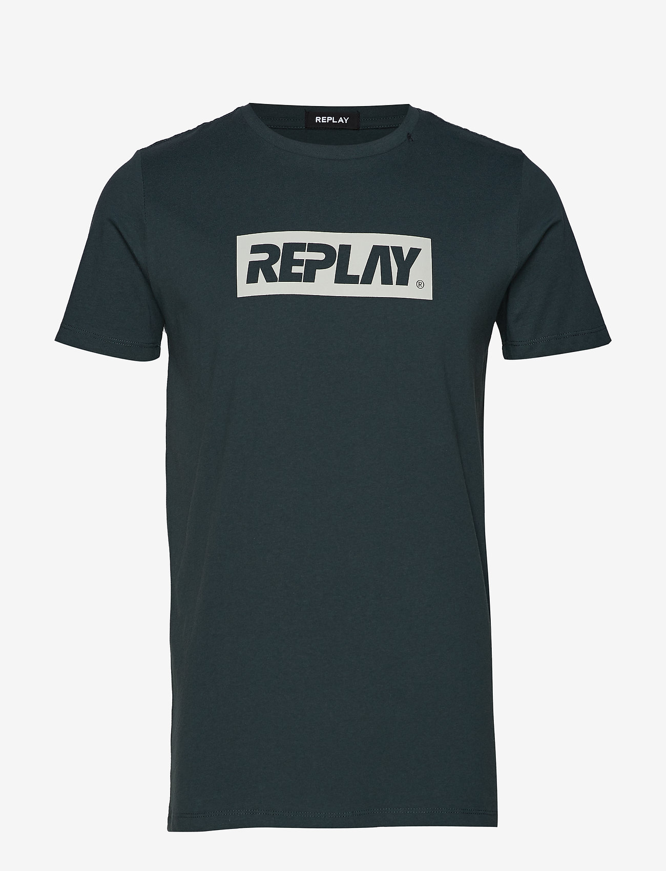 Replay - BASIC JERSEY 30/1 - dark green - 0