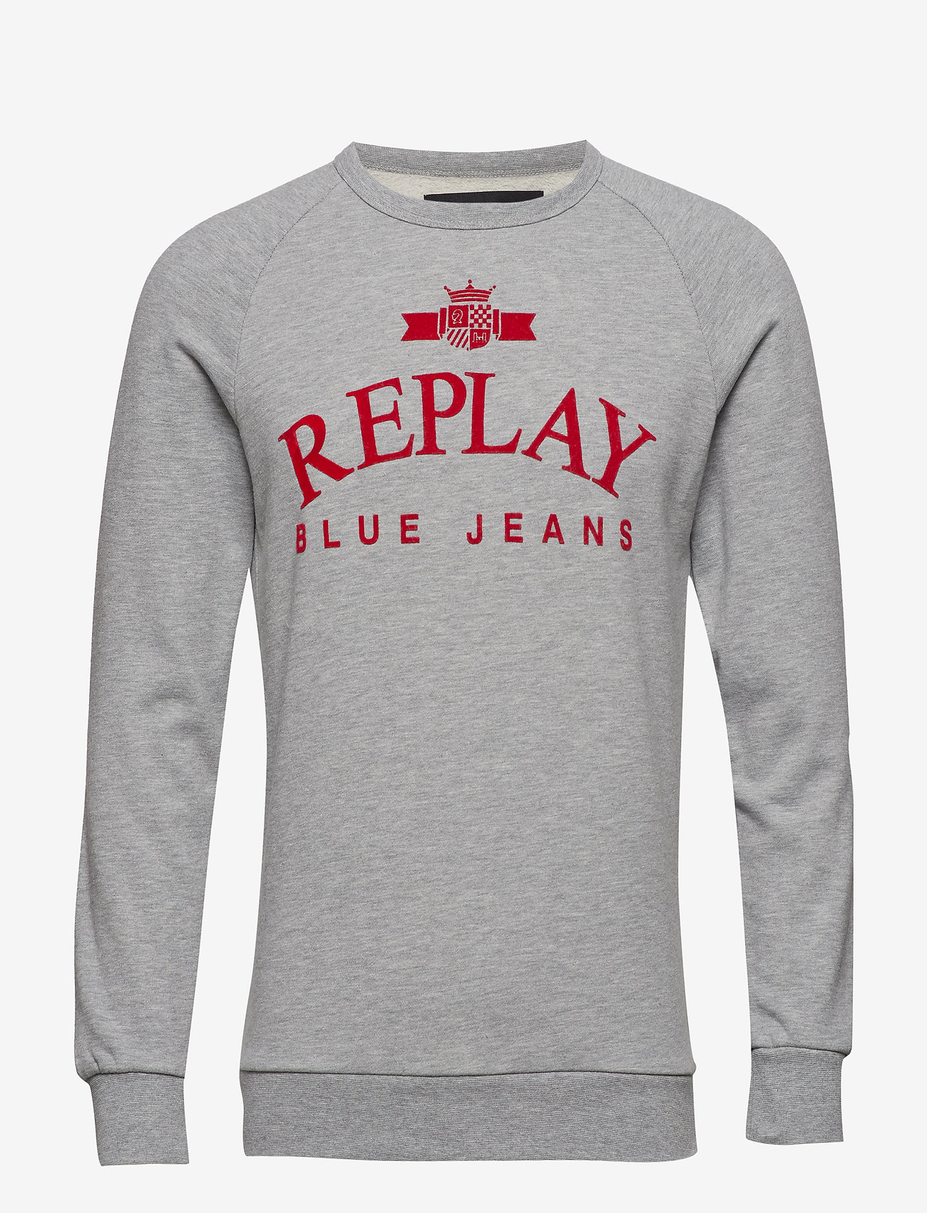 Replay - COTTON FLEECE - light grey melange - 0