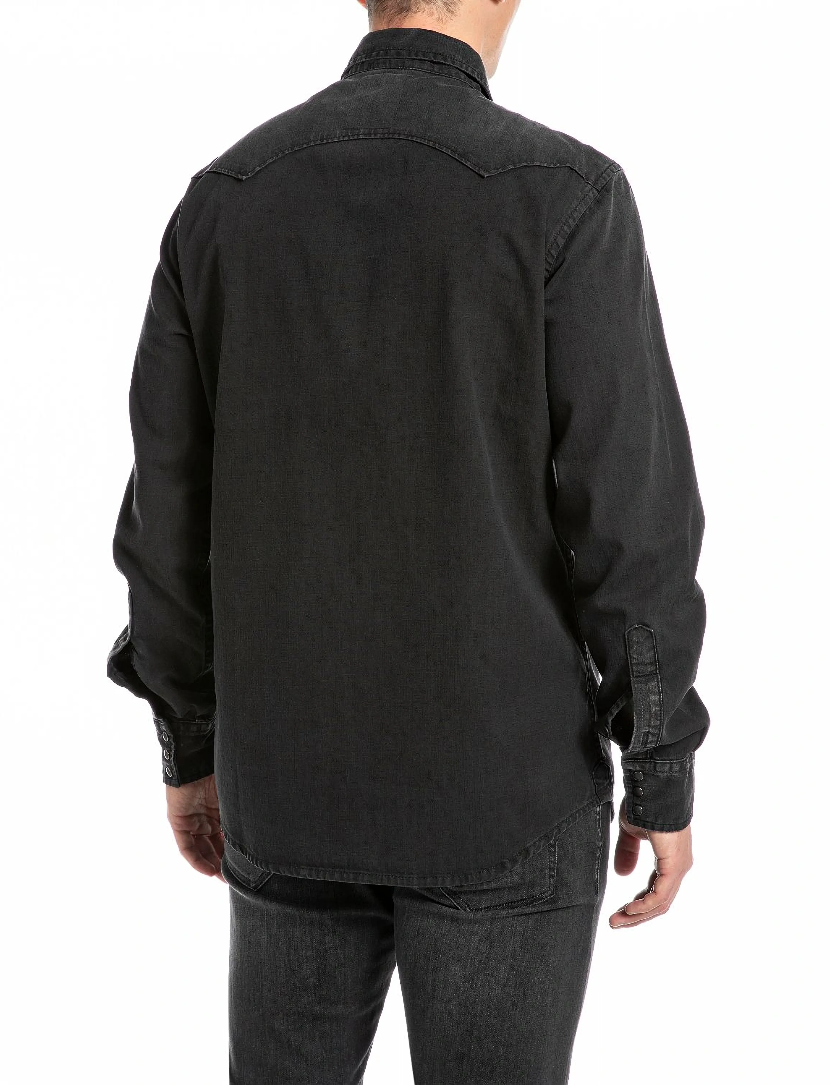 Replay - Shirt REGULAR - black - 2