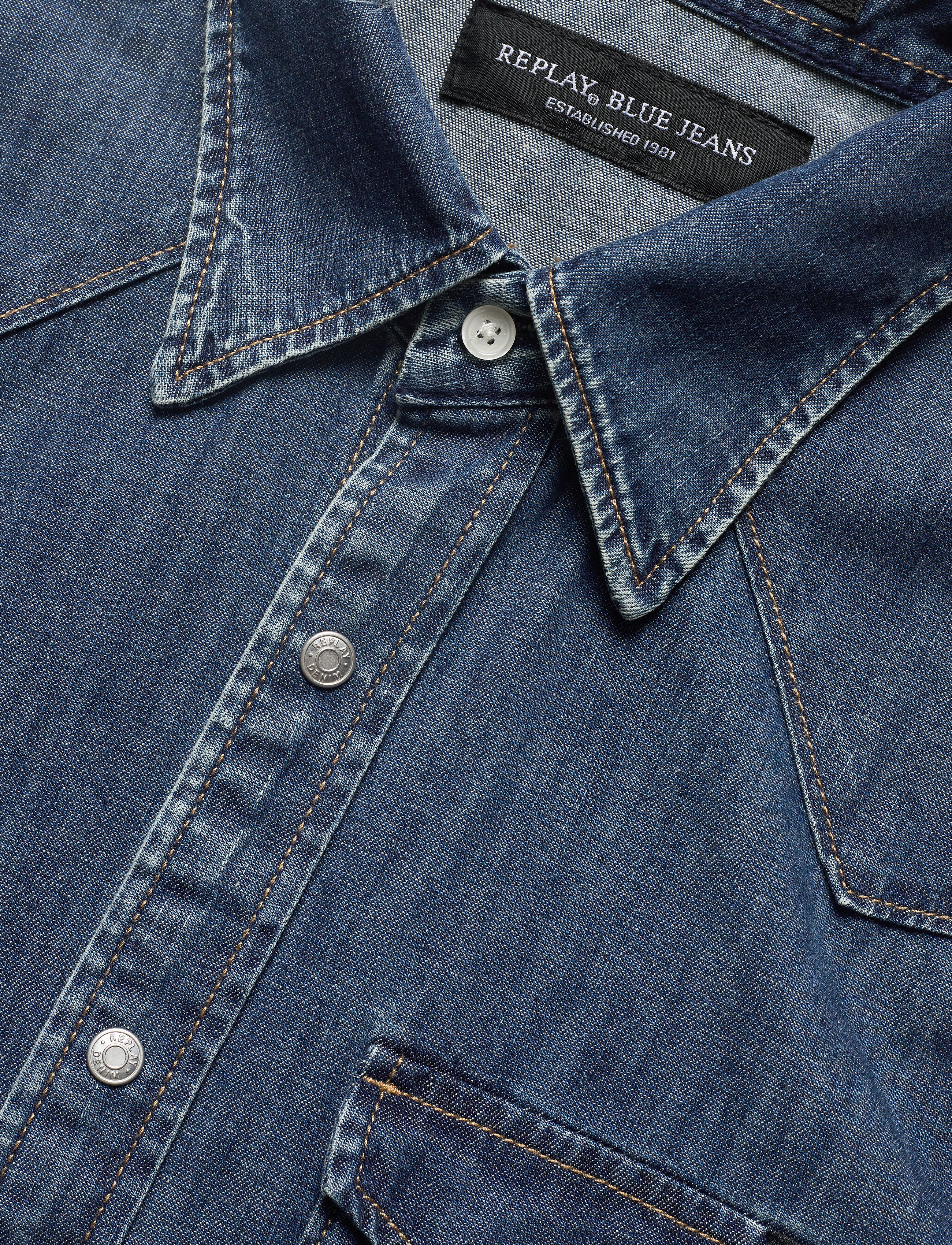 Replay - Shirt - medium blue - 2
