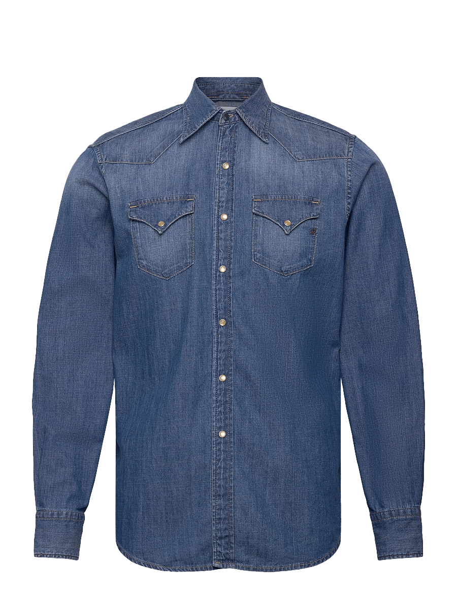 Replay - Shirt REGULAR - chemises en jean - medium blue - 1