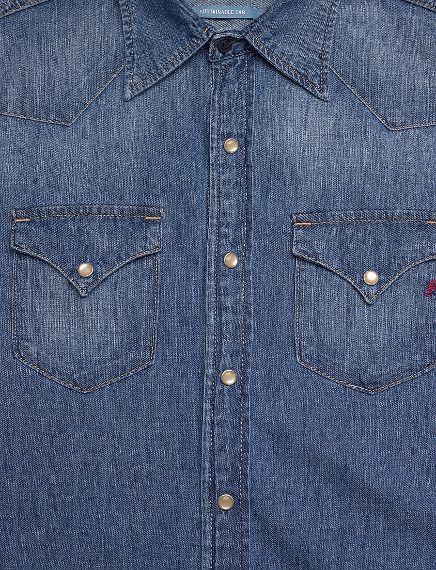 Replay - Shirt REGULAR - chemises en jean - medium blue - 4
