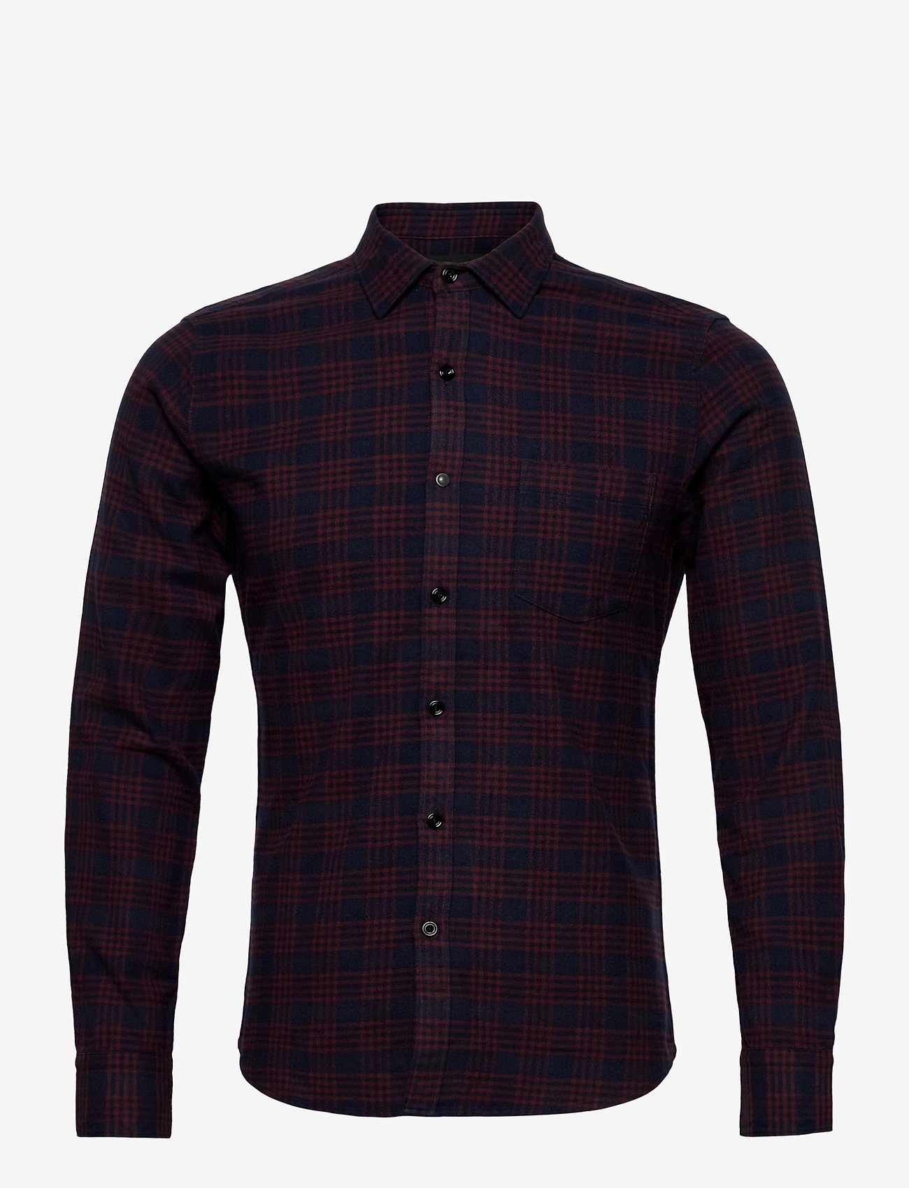 Replay - Shirt - blue/brick red - 0