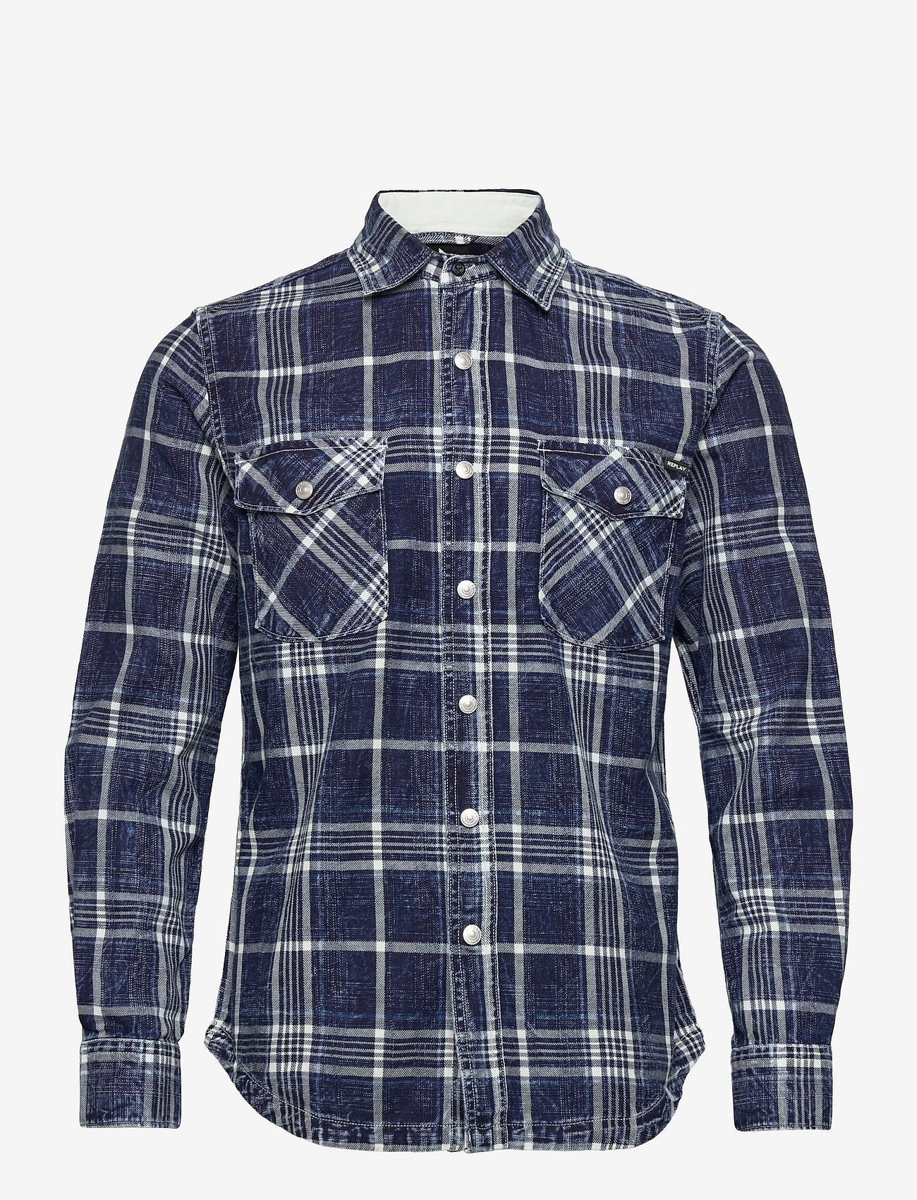 Replay - Shirt - indigo/natural white - 0