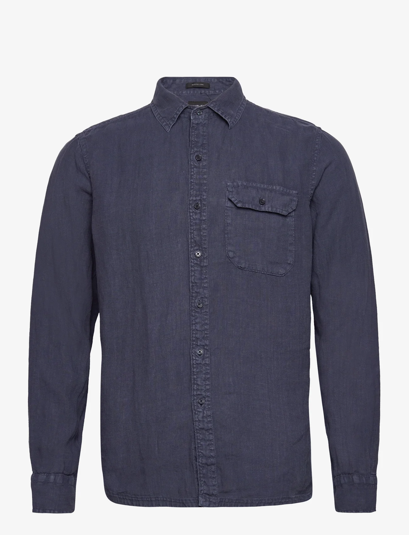 Replay - Shirt REGULAR - basic overhemden - blue - 0