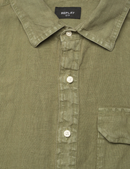 Replay - Shirt REGULAR - basic-hemden - green - 2