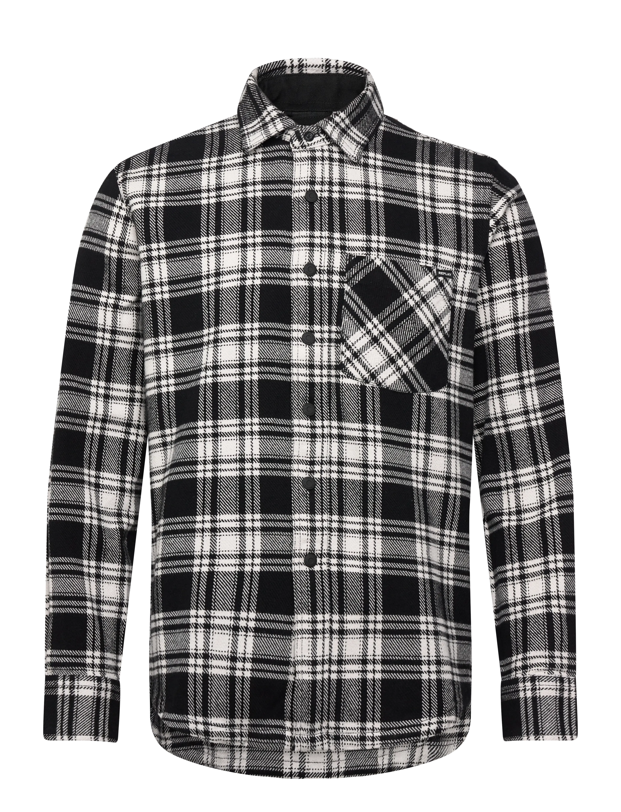 REPLAY Shirt Regular Schwarz - XL - Herren