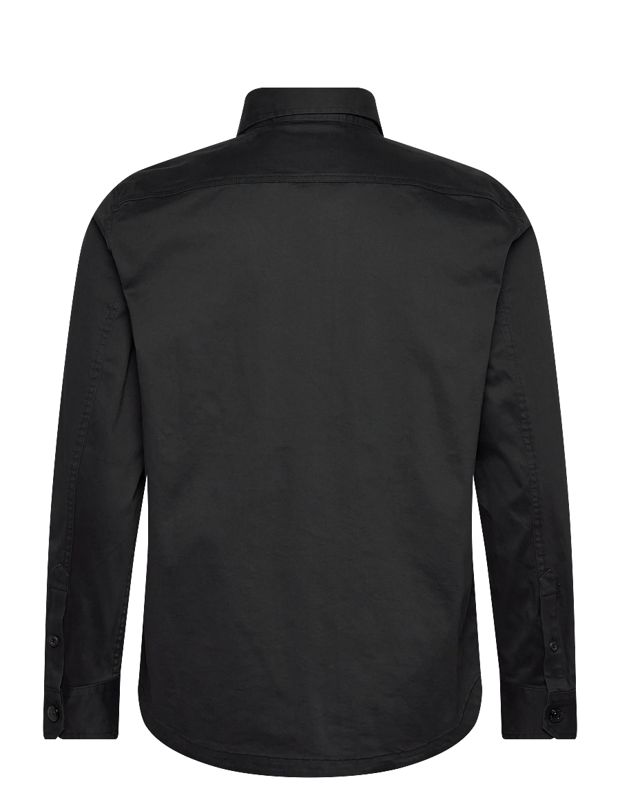 Replay - Shirt RELAXED REGULAR - overshirts - black - 1