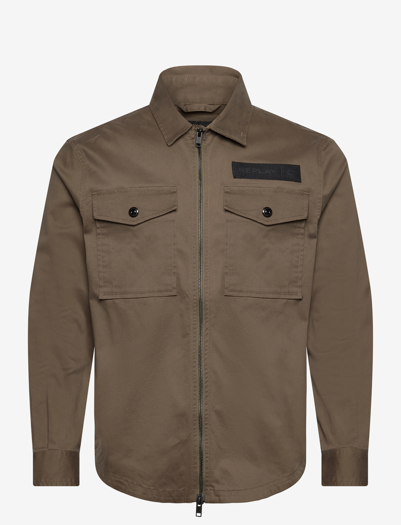 Replay - Shirt RELAXED REGULAR - mehed - green - 0