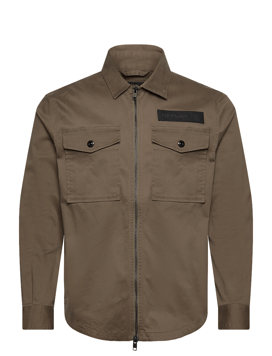 Replay - Shirt RELAXED REGULAR - overshirts - green - 0