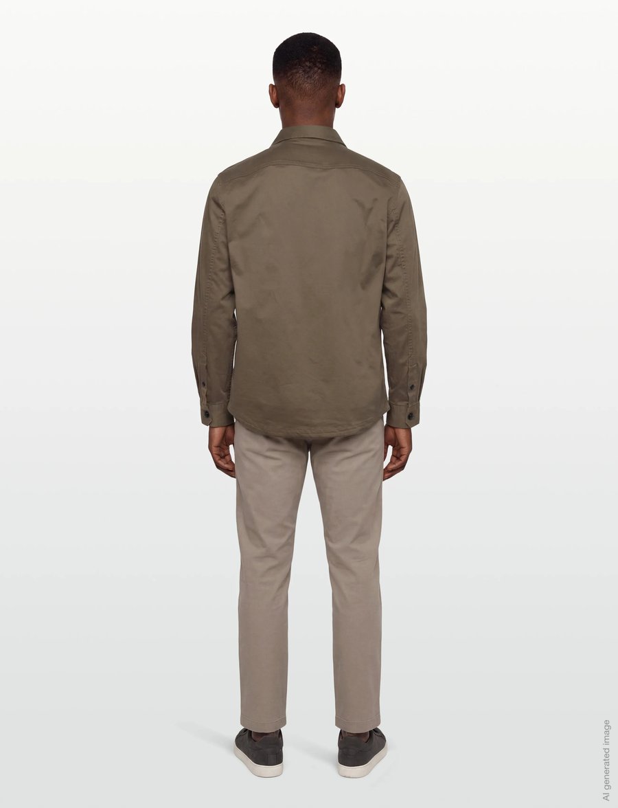 Replay - Shirt RELAXED REGULAR - Überhemden - green - 4