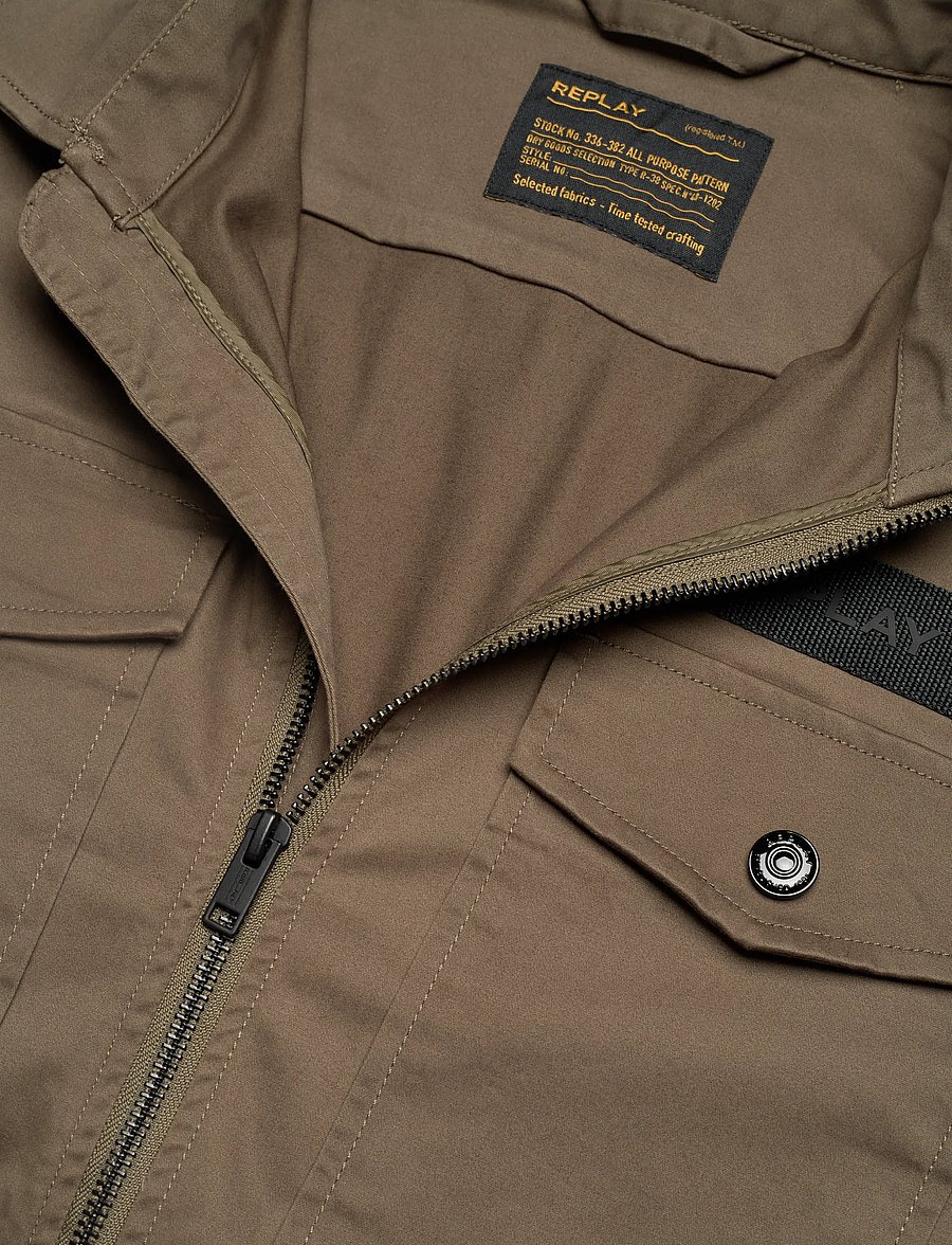 Replay - Shirt RELAXED REGULAR - overshirts - green - 2