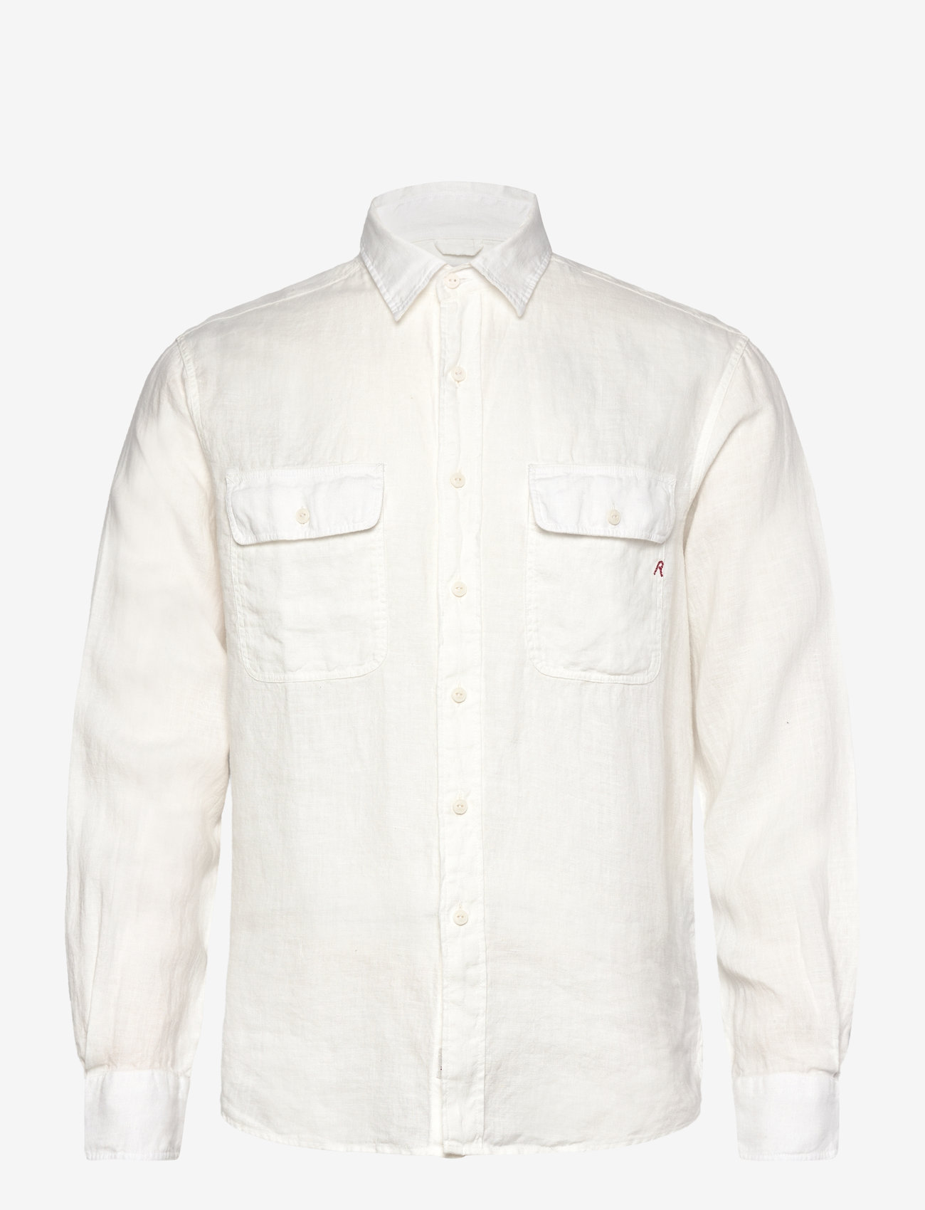 Replay - Shirt REGULAR - casual hemden - white - 0