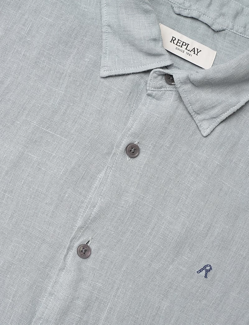 Replay - Shirt REGULAR - linased särgid - blue - 5