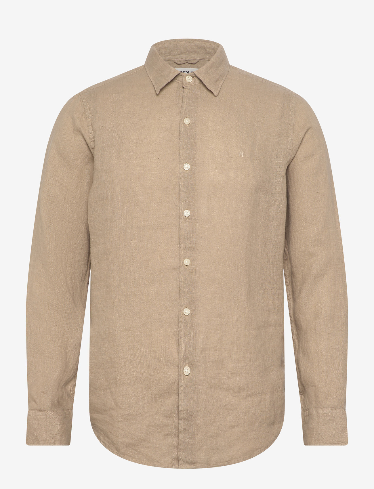 Replay - Shirt REGULAR - linasest riidest särgid - khaki green - 1