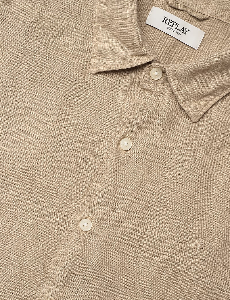 Replay - Shirt REGULAR - linased särgid - khaki green - 5