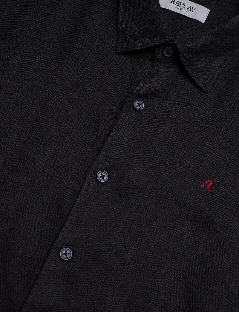 Replay - Shirt REGULAR - lininiai marškiniai - navy - 5