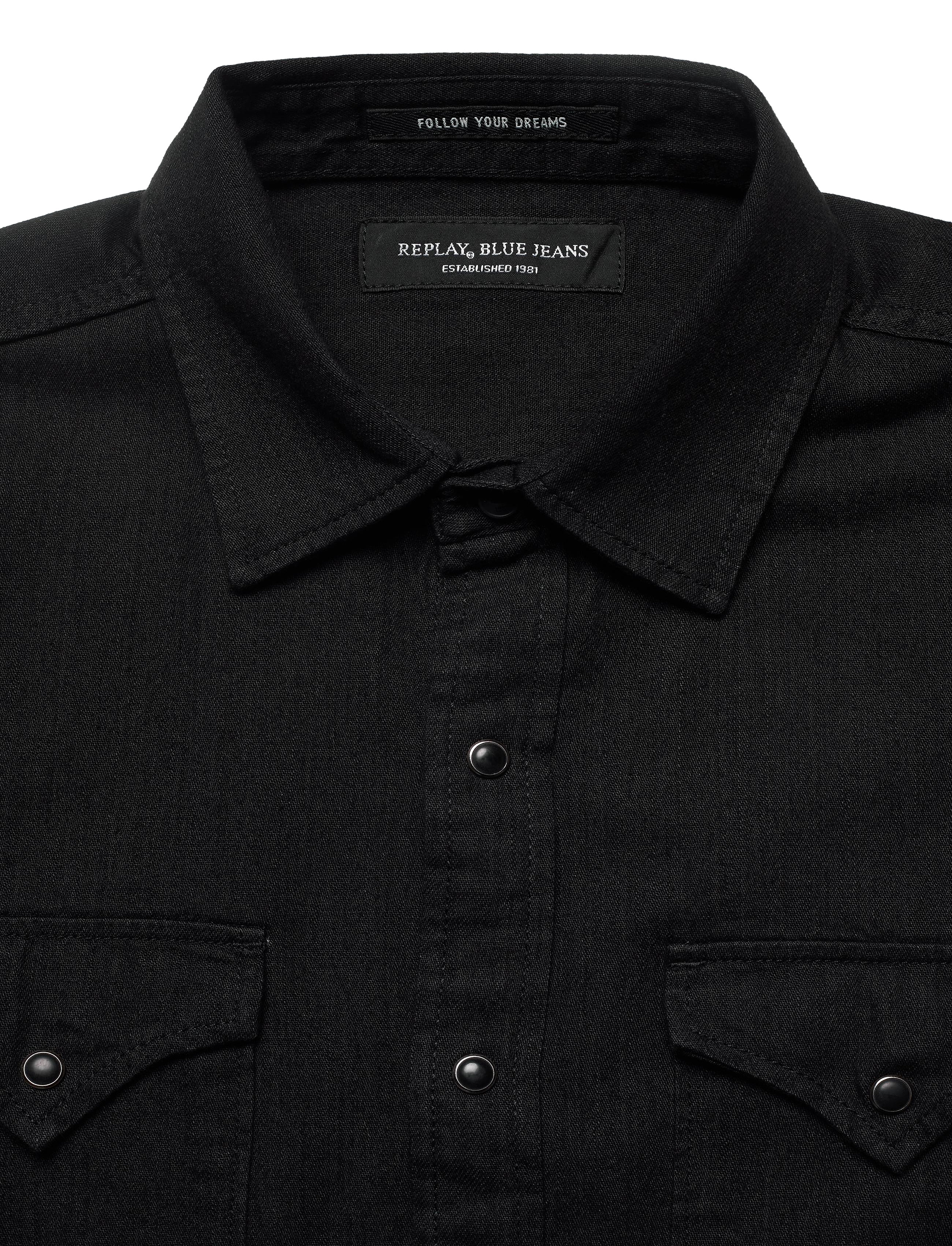 Replay - Shirt - black - 2