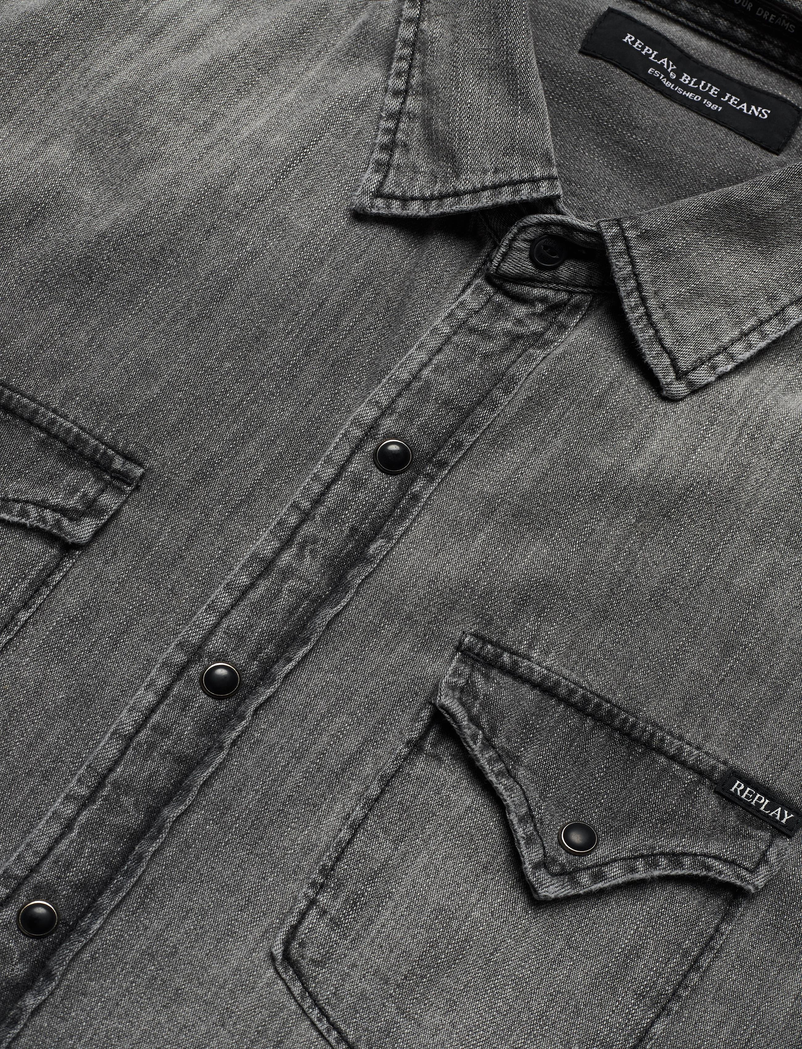 Replay - Shirt - medium grey - 2
