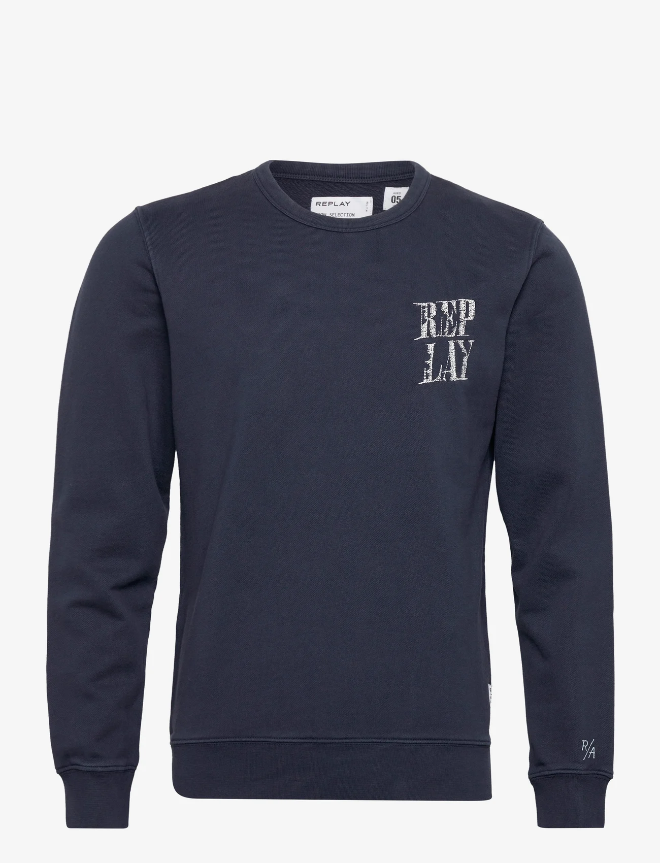 Replay - Jumper AGED - sweatshirts - blue - 0