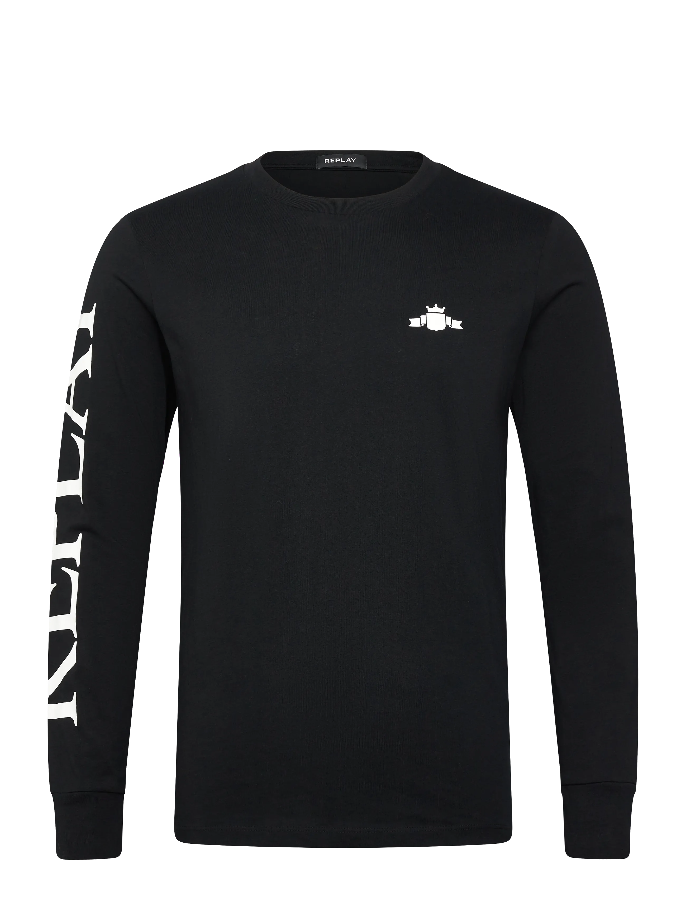 Replay Long-sleeved t-shirt REGULAR - Replay - BLACK / black