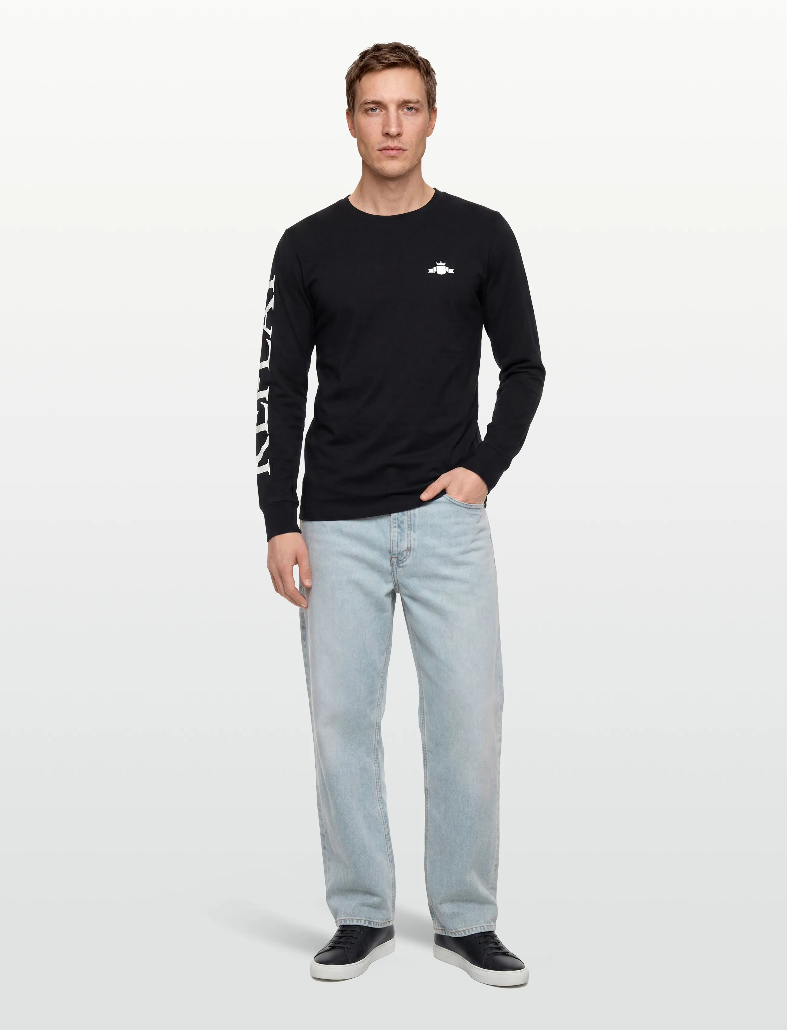 Replay - Long-sleeved t-shirt REGULAR - long-sleeved t-shirts - black - 0