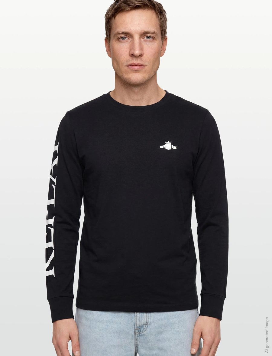 Replay - Long-sleeved t-shirt REGULAR - langärmelige t-shirts - black - 4