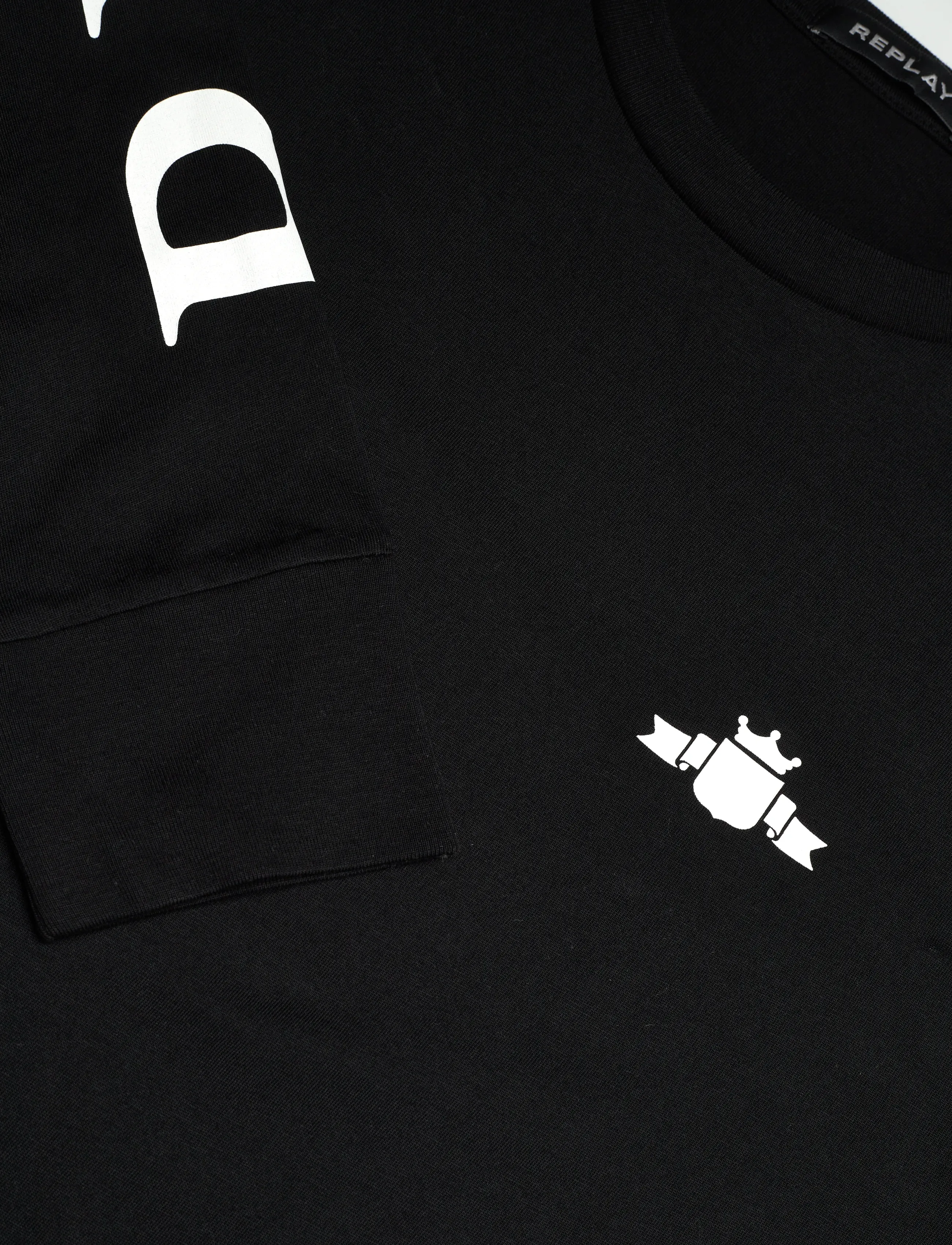 Replay - Long-sleeved t-shirt REGULAR - long-sleeved t-shirts - black - 3