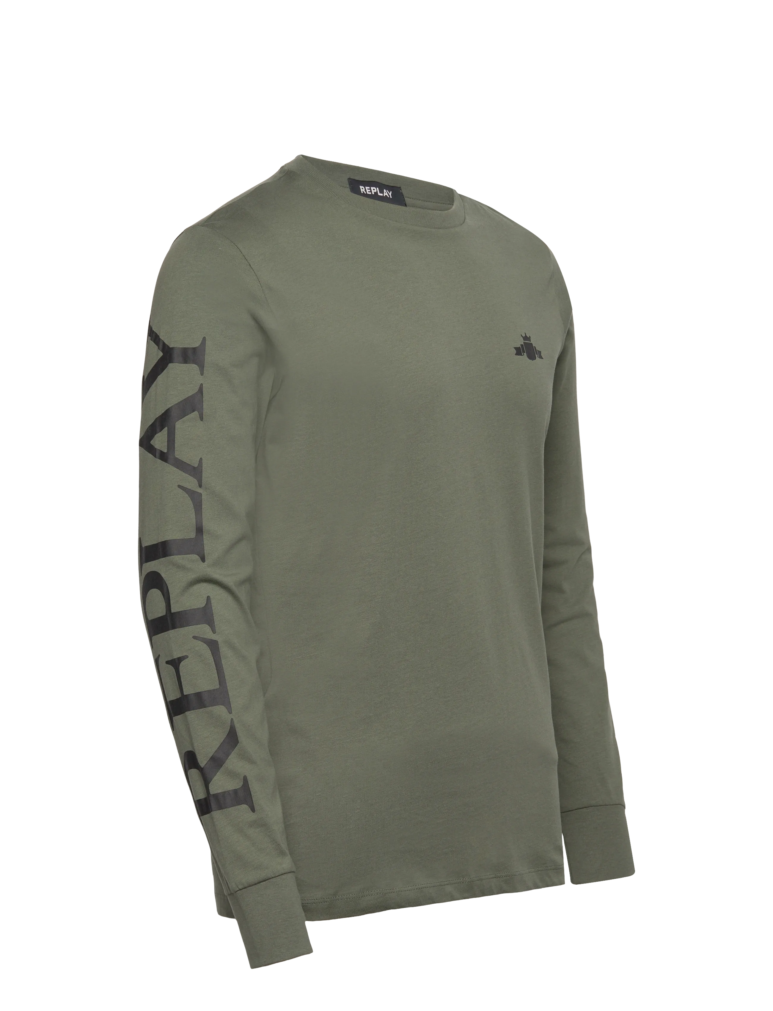 Replay - Long-sleeved t-shirt REGULAR - langärmelig - khaki green - 2